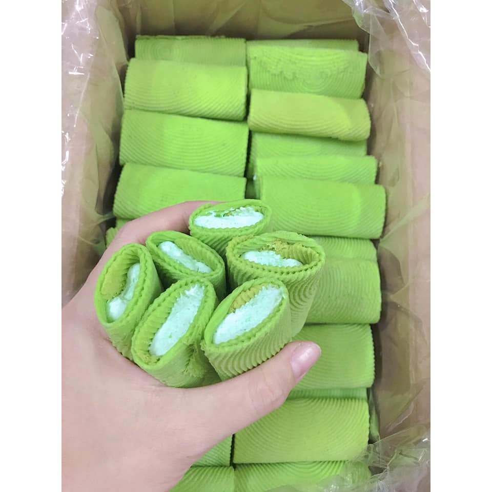 Bánh xếp kem vị dứa - siêu ngon - 100g