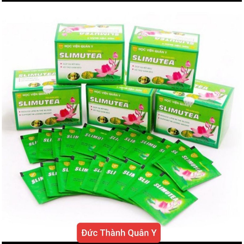 5 Hộp Trà Giảm Béo Slimutea - Học Viện Quân Y