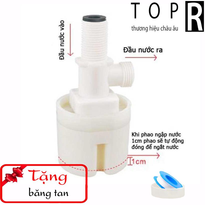 Phao cơ chống tràn tự ngắt - Phao bồn cầu - Bảo hành 3 năm