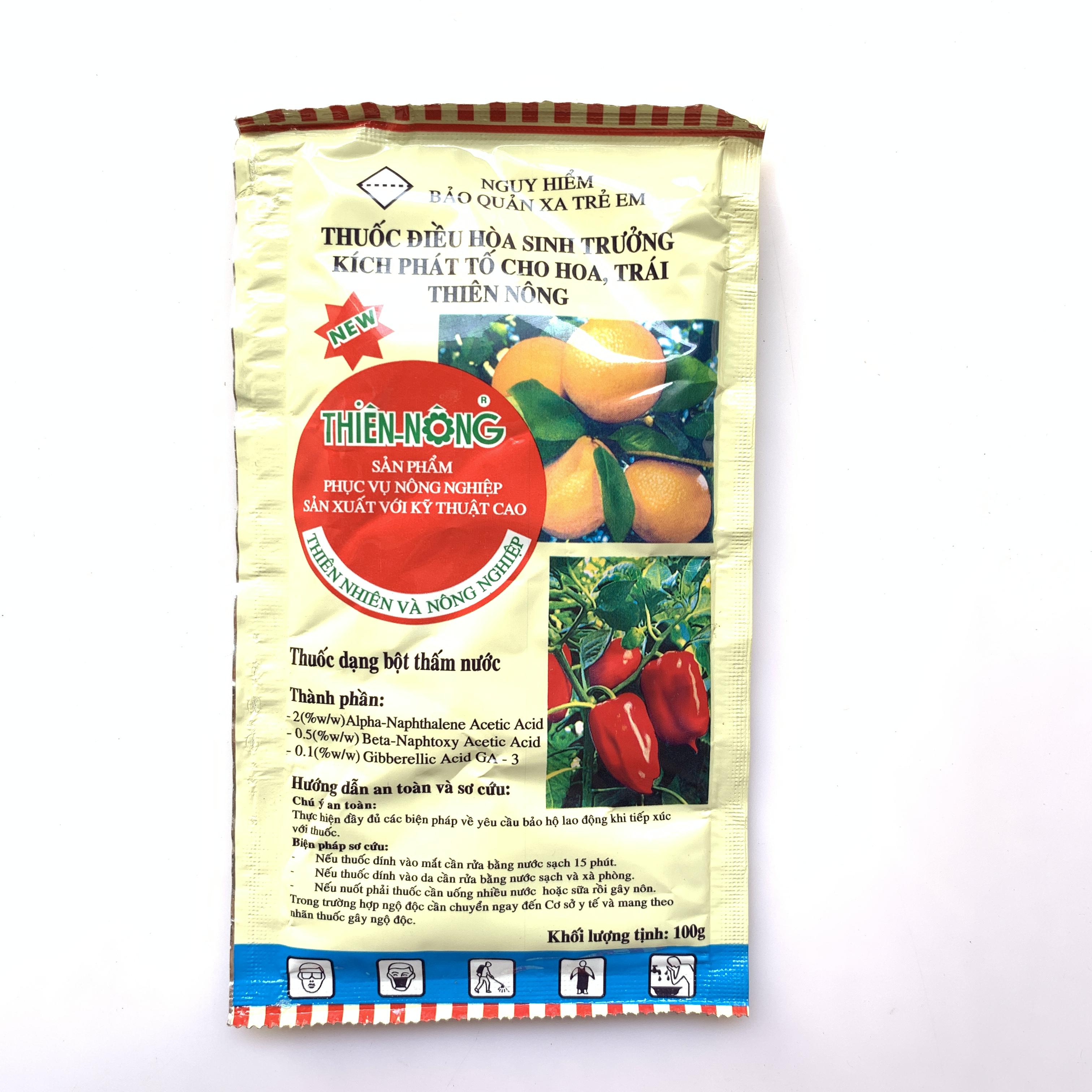 [HCM]Kích phát tố cho hoa trái Thiên Nông 100gr thien nong trong gia