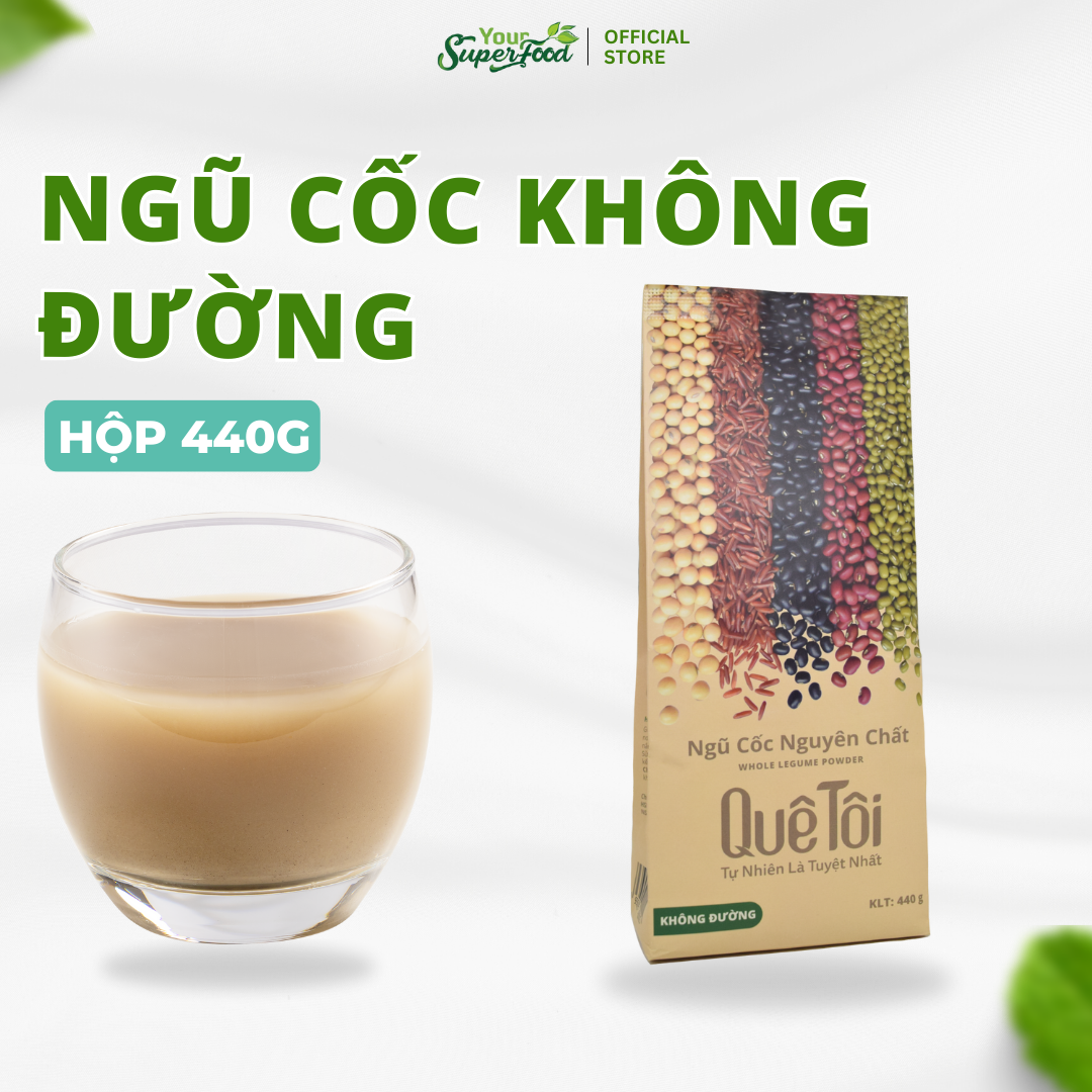 Ngũ Cốc Nguyên Chất Quê Tôi Không Đường Your Superfood