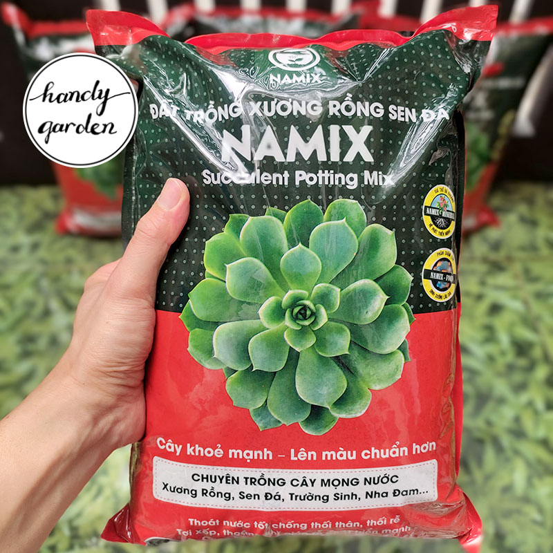 5 dm³ Namix - Đất Trồng Sen Đá, Xương Rồng Nguyên Túi Thể Tích 5 dm³ | Handy Garden