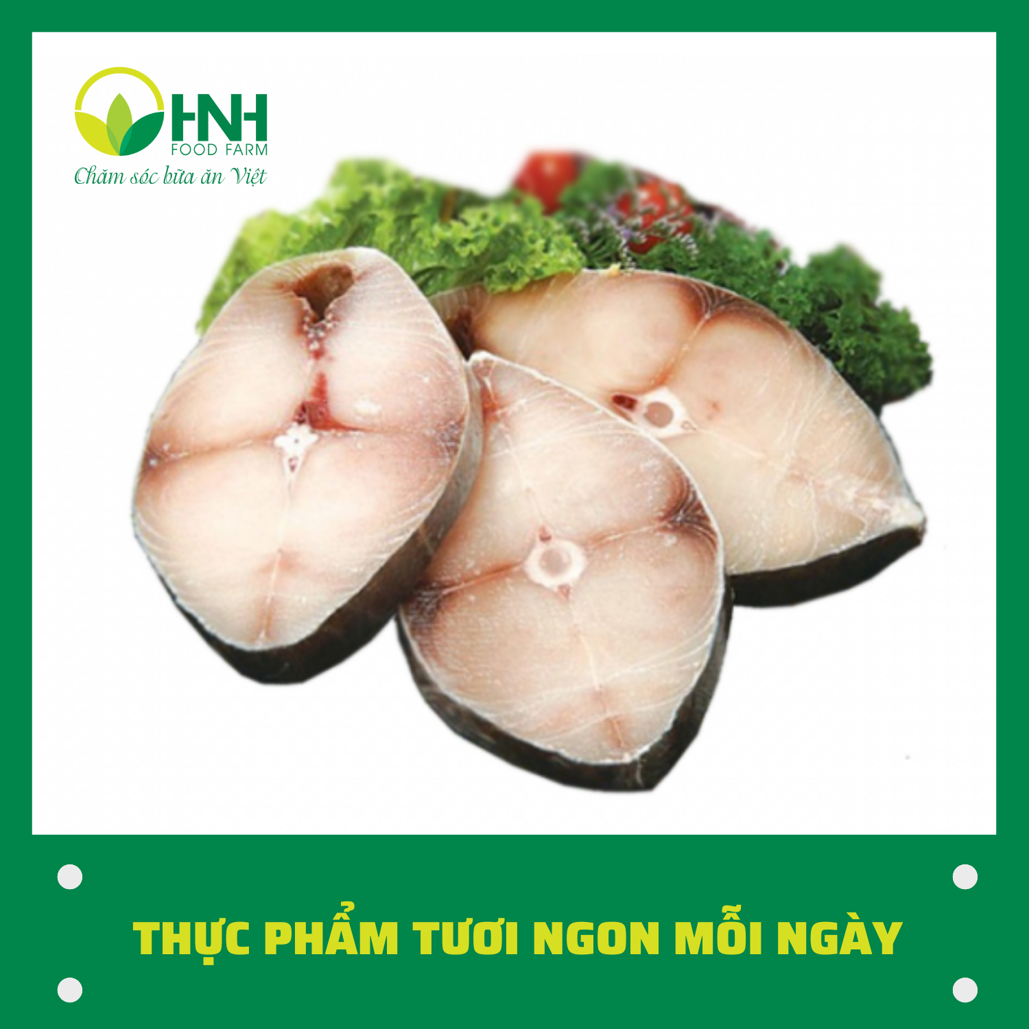 [CHỈ GIAO HÀ NỘI] Cá thu khô một nắng 1kg sạch ngon trợ giá mùa dịch - HNH Food Farm