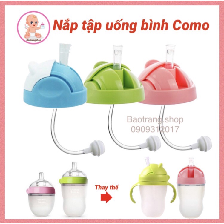 Nắp tập uống, tập hút bình sữa Como