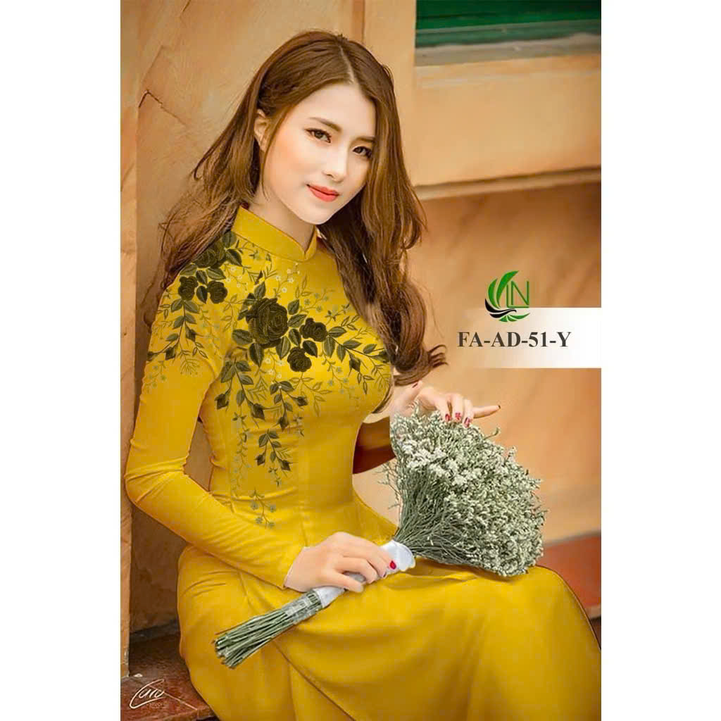 VẢI MAY ÁO DÀI nhiều mẫu xinh xắn duyên dáng, sang trọng tuổi trung niên hoặc mẫu vải áo dài bà sui/làm quà tặng cô giáo, tặng Mẹ lmit