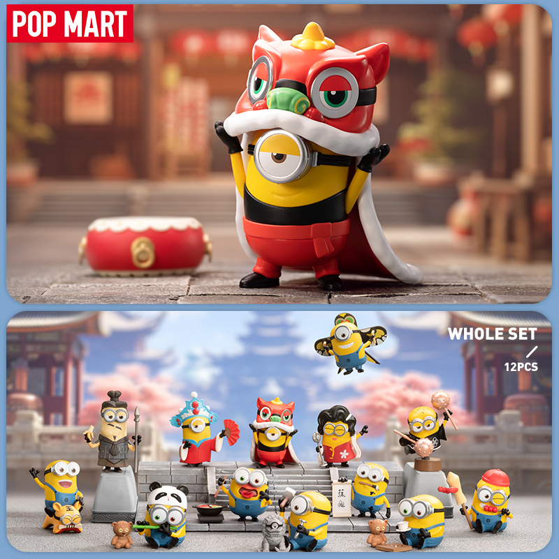 POP MART Minions Travelogues of China Series Figures Blind Box