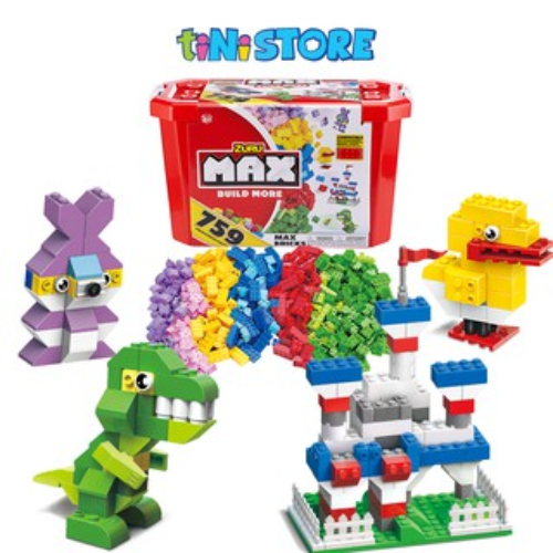 Đồ chơi lắp ráp sáng tạo lego Zuru MAX Builder More 759 nhiều mảnh
