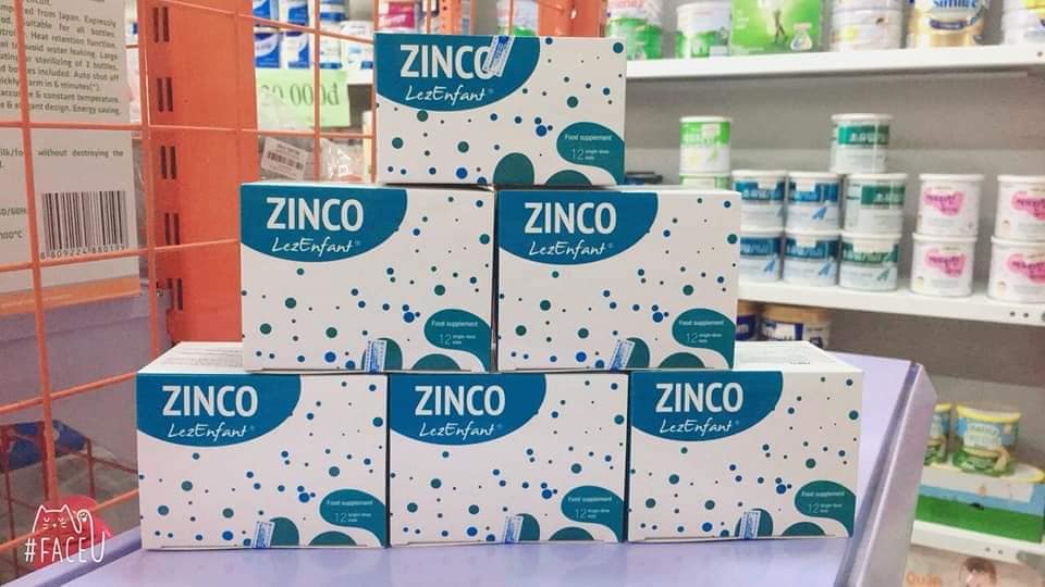 Kẽm hữu cơ Zinco Ý