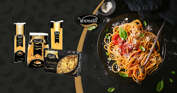 Mỳ ý spaghetti 500g veronelli - mỳ ý khô ngon 500g at500g