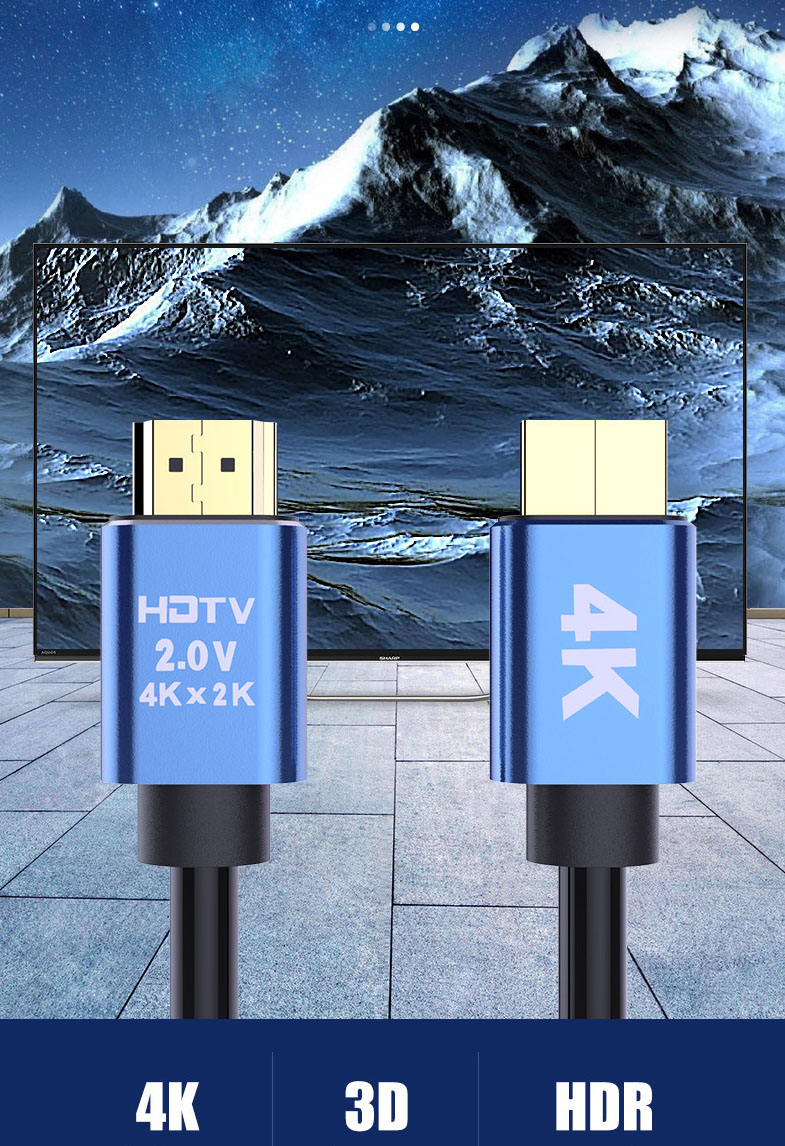 Dây hdmi độ nét cao kết nối 2k 4k dài 3m, 5m, 10m, 15m, 20m