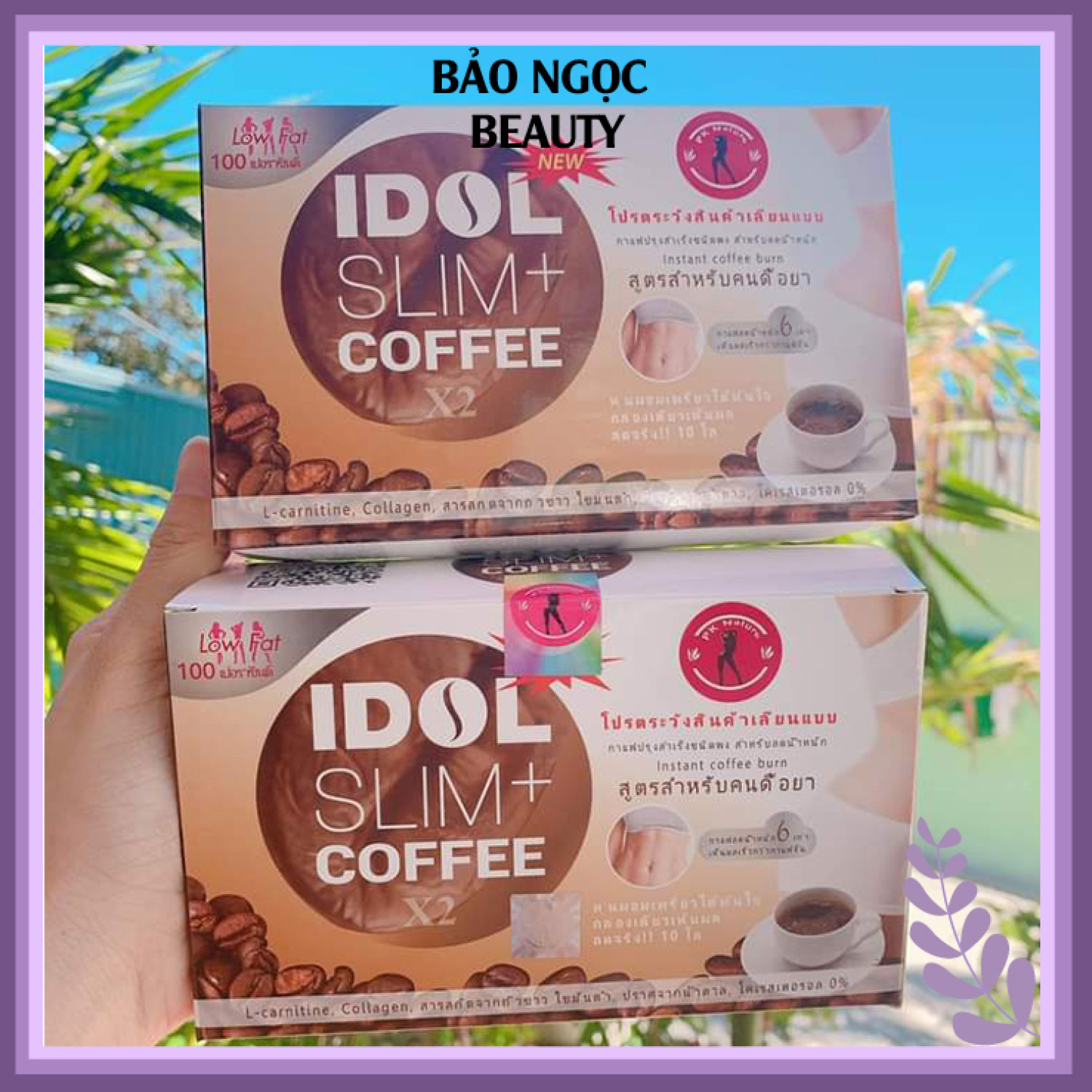 Cà Phê Giảm Cân Idol Slim Coffee thá Lan