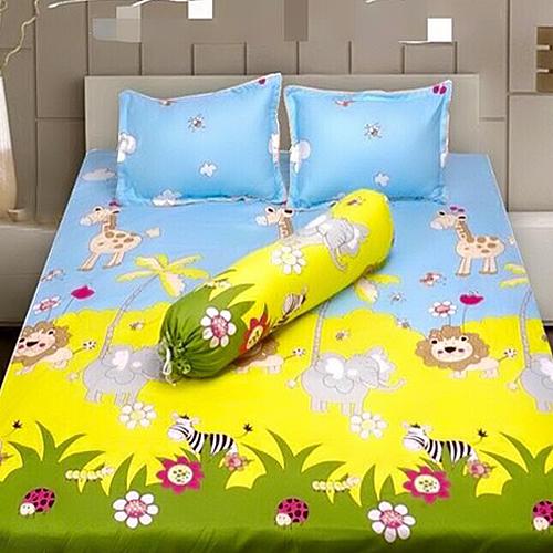 Ga gối , Bộ Drap Cotton Poly Hàn Quốc{ 4 món } 1m6 X 2m