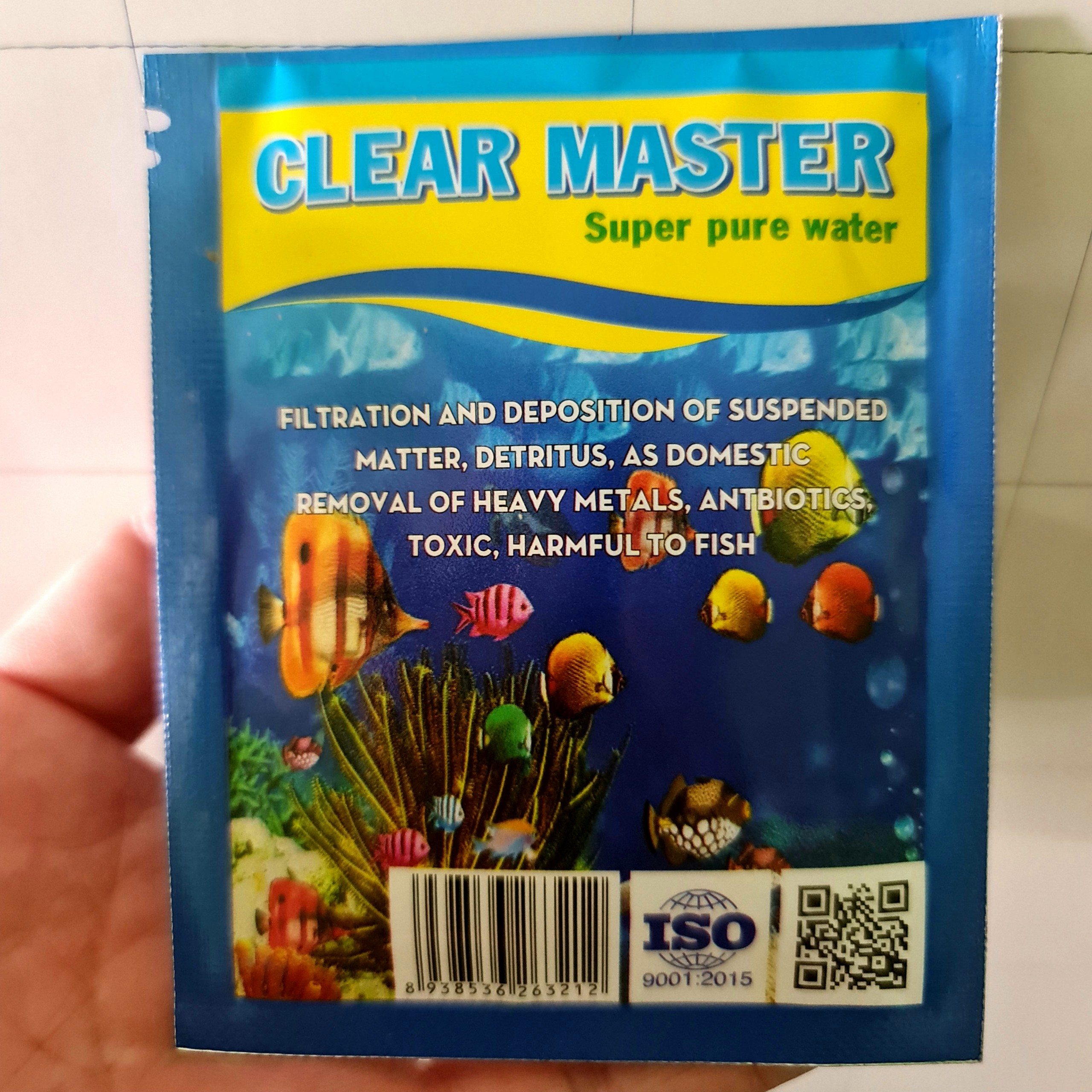 Men vi sinh clear master xử lý nước bể cá - siêu lọc nước hồ cá