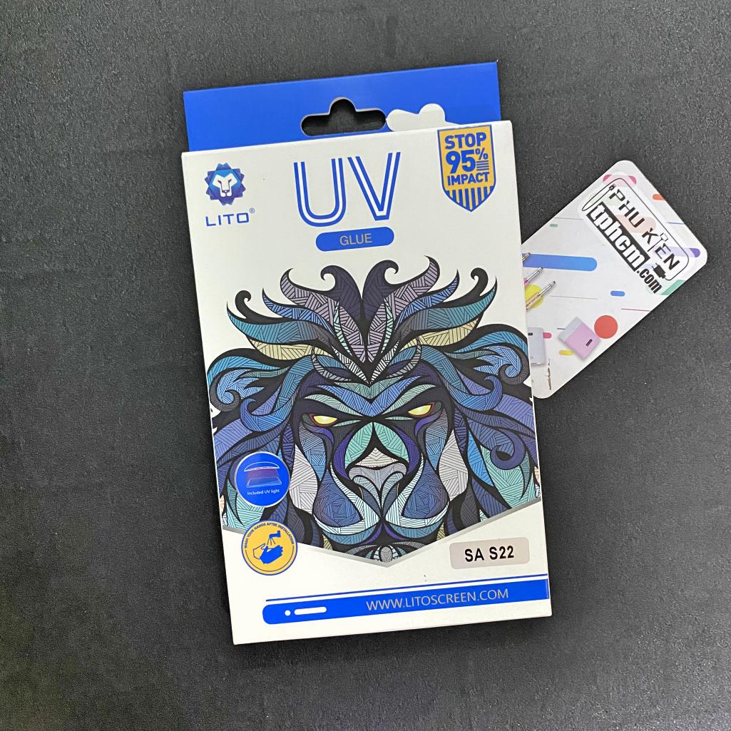Dán cường lực uv full màn hình hiệu lito samsung s22