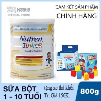 Lon Sản phẩm dinh dưỡng y học Nutren Junior 800g