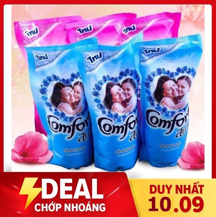 Combo 8 gói Nước xả vải Comfort Thái 580ml/gói Gia Phát Trade