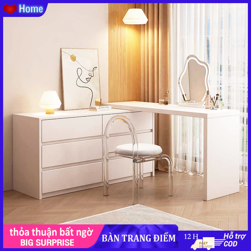 HOME Bàn Trang Điểm Tinh Tế Hiện Đại Bàn Trang Điểm INS Đẹp Tuyệt Vời Bàn Đáng Mua Nhất Cho Phái Đẹp
