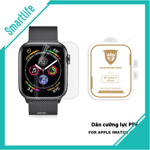 Kính Cường Lực Apple Watch 38mm 40mm 42mm 44m Full keo bảo vệ màn hình Cong 9H cho Series 5 4 3 2 1