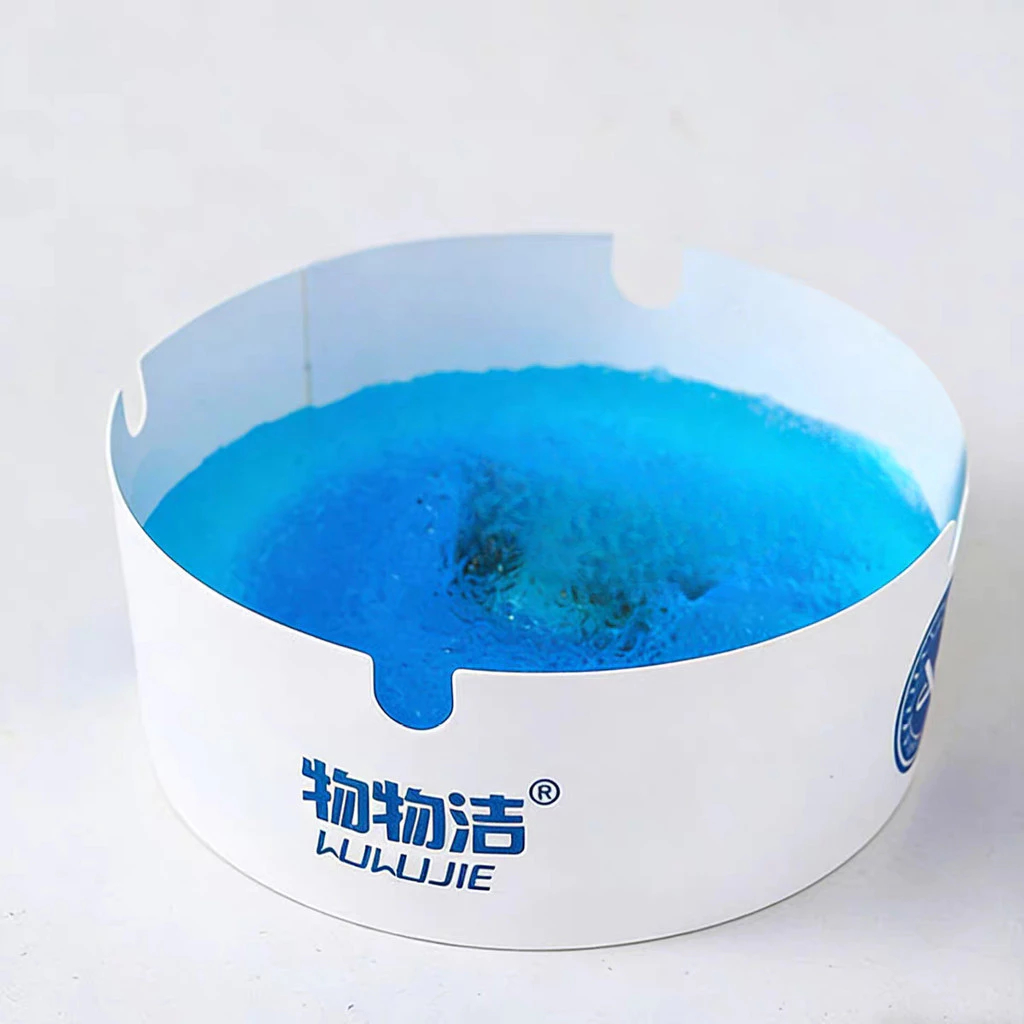 Gạt Tàn Thuốc Lá Dùng 1 Lần Hộp 25 Cái | Disposable Foam Ashtray Mini Có Khe Gác Thuốc Cho Ô Tô
