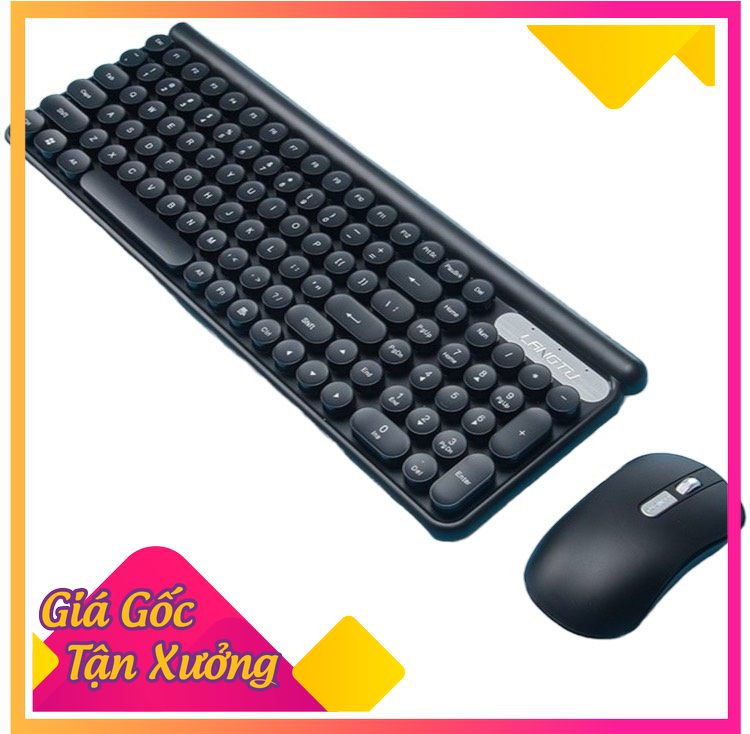 Bộ bàn phím và chuột không dây LT400 phiên bản sạc - Hàng Nhập Khẩu