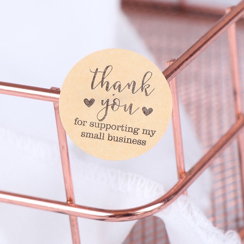 Cuộn 500 miếng dán Thank you