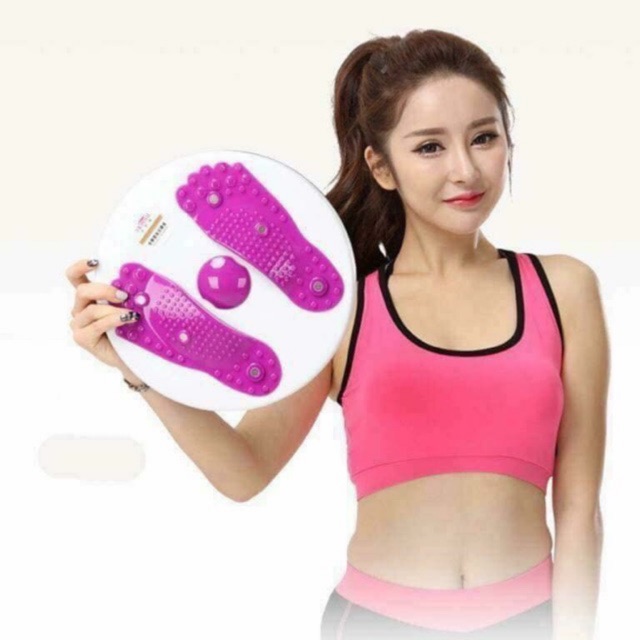 Dụng cụ xoay eo có bàn massage chân hàng đắt