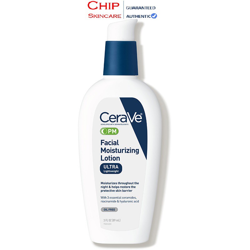 Kem dưỡng cerave facial moisturizing lotion pm - kem dưỡng cerave am spf 30