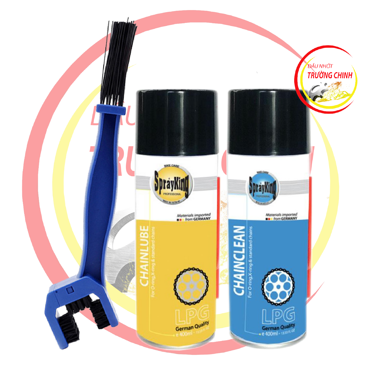 Combo 3 sản phẩm dưỡng sên rửa sên Sprayking 400ml
