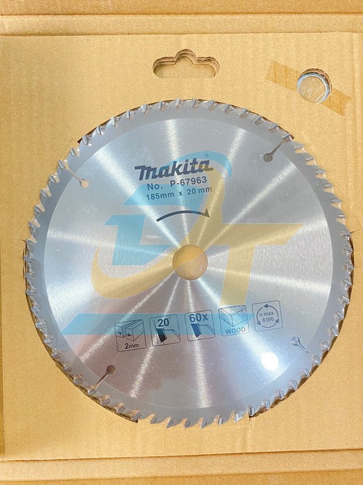 Lưỡi cưa cắt gỗ 185x20x60t makita p-67963