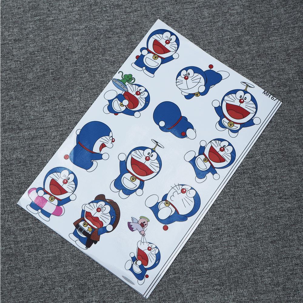 [HCM]Bộ tem logo tem giấy hình Doraemon mẫu mã đa dạng vui nhộn