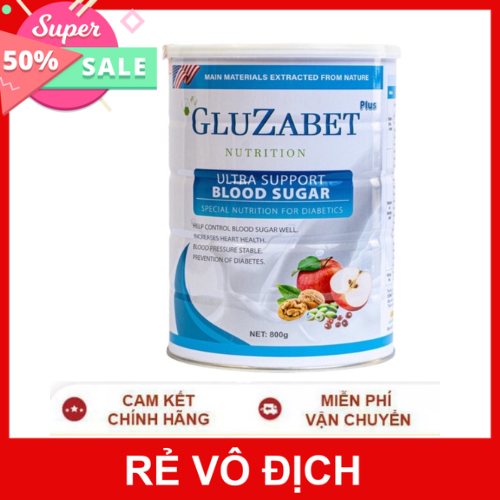 Sữa non Gluzabet 650g dành cho người tiểu đường