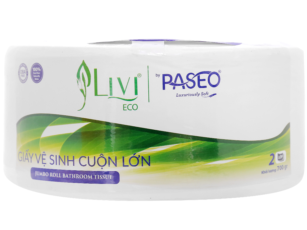 Livi eco giấy vệ sinh cuộn lớn 700gr ( 2 lớp )
