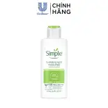[Hàng tặng không bán - HB Gift] - Sữa dưỡng ẩm Simple dịu nhẹ cấp ẩm tới 12 giờ 125ML