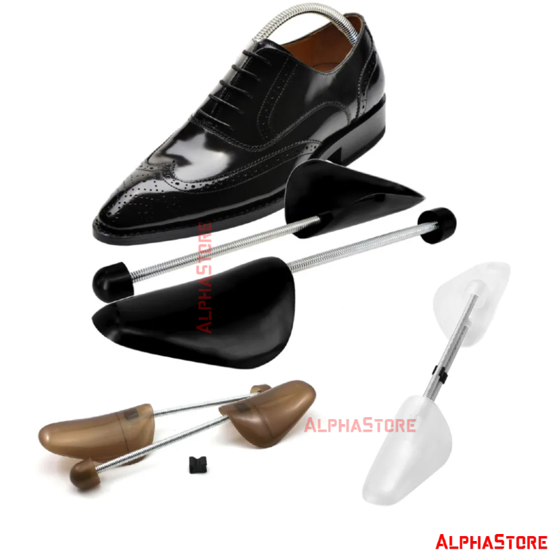 Cây Giữ Form Giầy Nhựa, Lò Xo Thép Tiện Dụng - Shoes Tree Nhựa Mica Chống Nhăn Giày Cao Gót, Giày Tây, Thể Thao, Sneaker