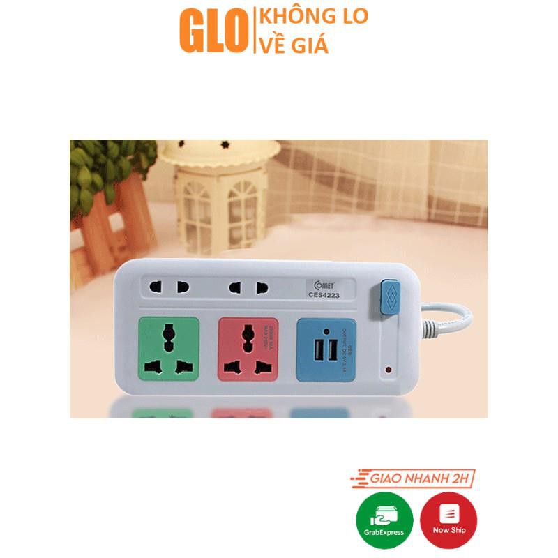 Ổ cắm nối dài 3m comet ces4223 chính hãng