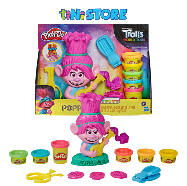 Bộ đồ chơi Hasbro đất nặn công chúa Poppy Trolls Play Doh E7022