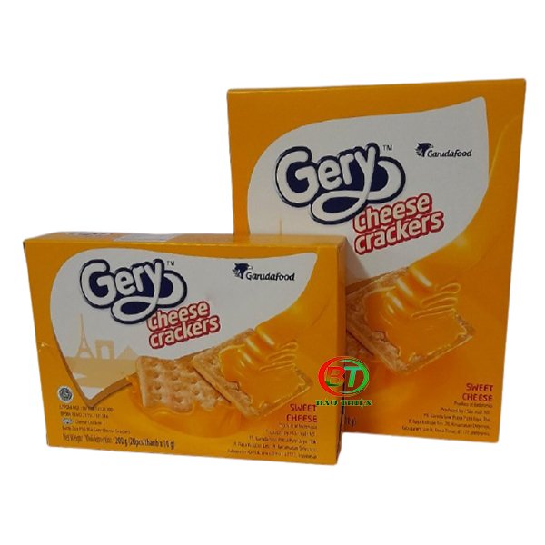 Bánh quy phô mai Gery Cheese Cracker hộp 180g- 270g