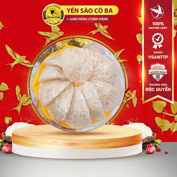 Tinh chế nhiều sợi " đặc biệt 2 " hộp 50gr - 100gr + quà-nguyên chất 100% không tẩm đường