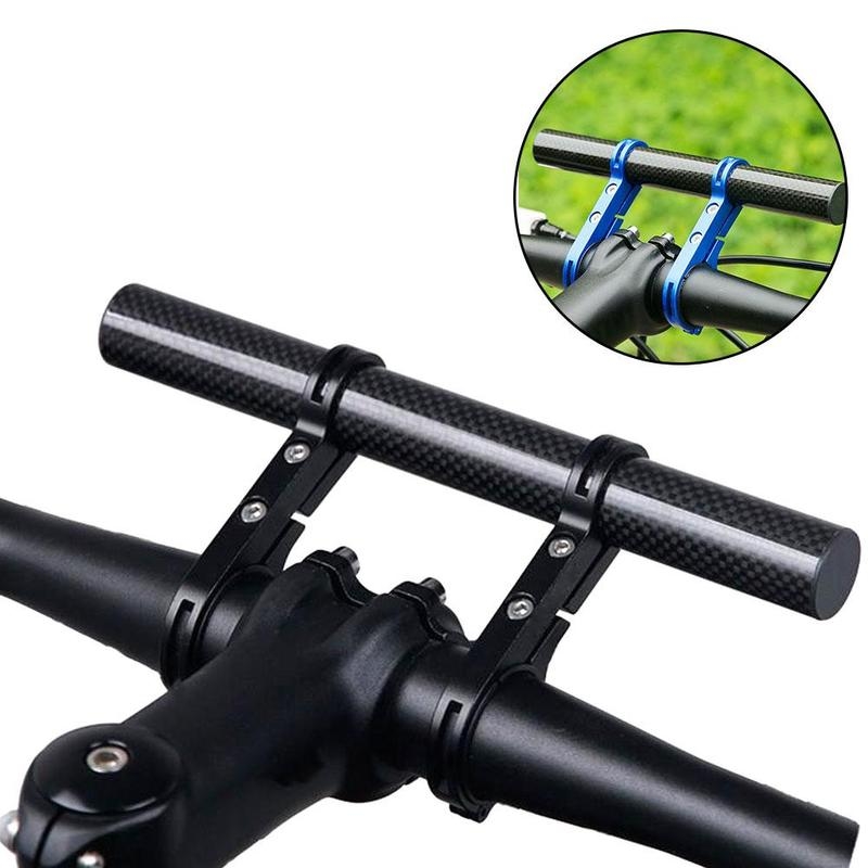 Tay cầm mở rộng giá đỡ 20cm gắn ghi đông xe đạp tạo không gian gắn đèn pin phụ kiện đồ chơi xe đạp đa năng KAVISOTA
