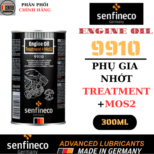 Phụ Gia Nhớt Bảo Vệ Động Cơ Thêm Thành Phần MoS2 Senfineco 9910 Của Đức 300ml