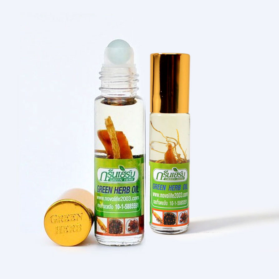 Dầu Thái Dạng Lăn Green Herb Oil 8ml - Nhà thuốc Đức Nghĩa