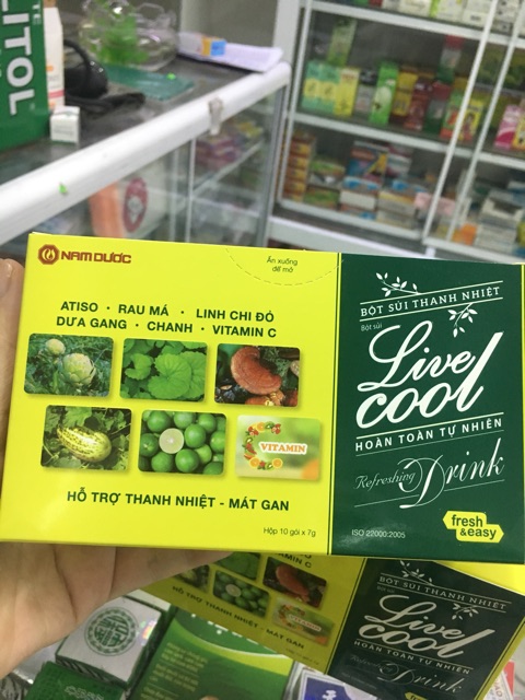 Bột sủi thanh nhiệt Livecool