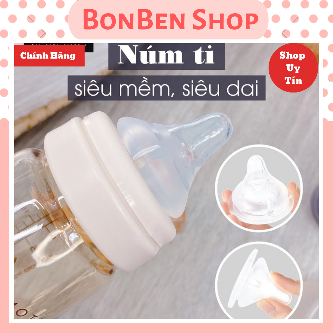 NÚM TY SILICON CAO CẤP MOTHER K HÀN SIÊU MỀM ĐỦ SIZE S M L XL; BONBEN SHOP CAM KẾT HÀNG CHÍNH HÃNG