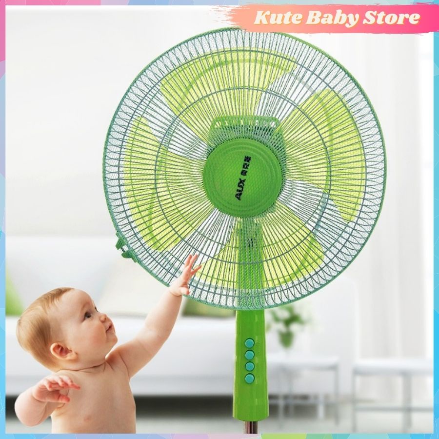 Màn bọc trùm quạt chống bụi tránh đứt tay bé, màn bọc quạt an toàn cho bé, lưới bọc quạt chống bụi bẩn