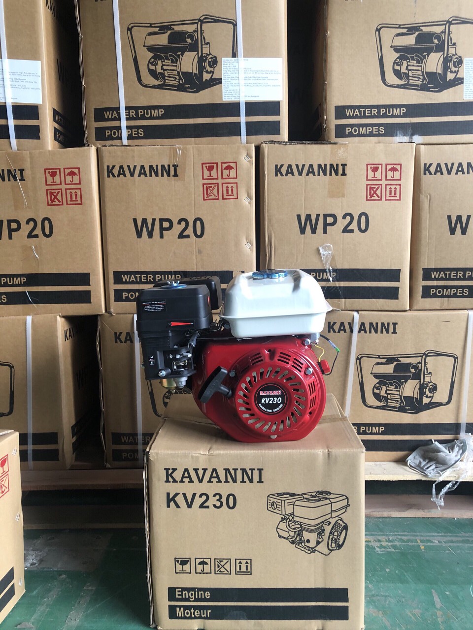 [HCM]Động cơ xăng Kavani GX230