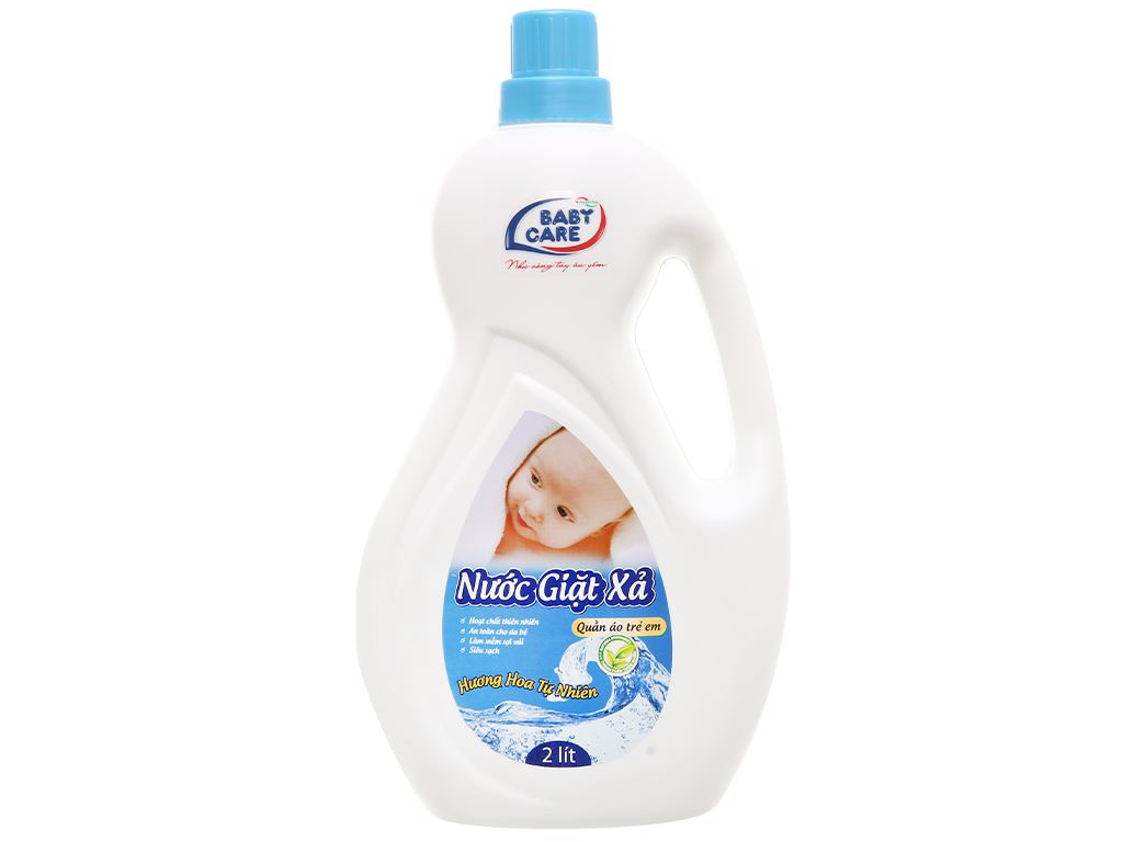 [HCM]Nước giặt xả 2in1 cho BABY BOGI CARE cho bé  - Hương hoa dịu nhẹ không kích ứng cho bé
