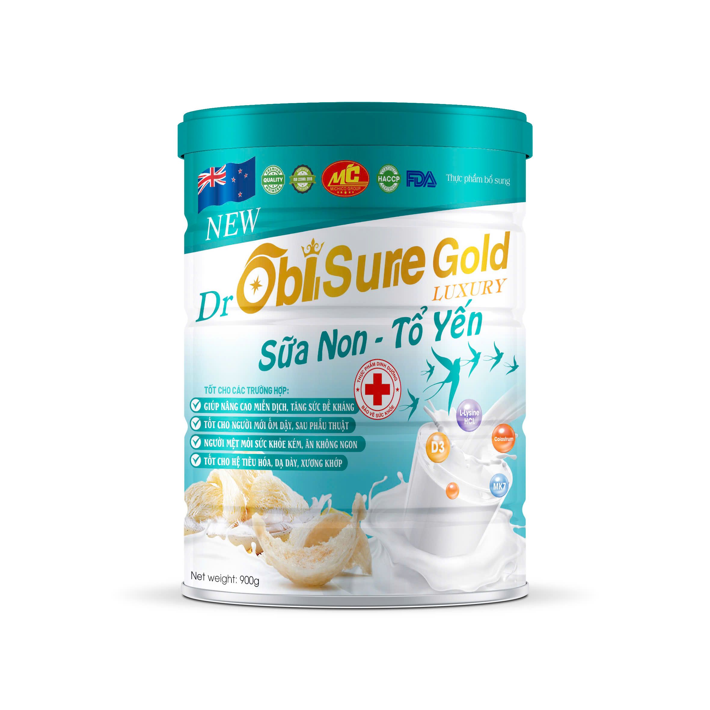 (Chính Hãng 900g):SỮA BỘT SỮA NON TỔ YẾN .Dùng Cho Người Ốm Yếu, tăng cường sức khỏe, nâng cao sức đề kháng, giúp ăn ngon miệng, ngủ sâu giấc