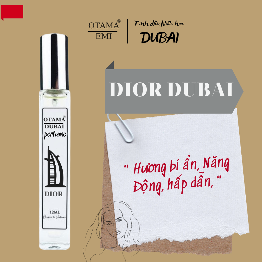 Nước hoa chính hãng Dubai Nam Nu, tinh dầu nuoc hoa dạng xịt, lăn cao cấp lưu hương lâu 12ml
