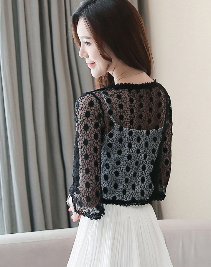 Hcm][Chất Lượng_Trợ Ship] Áo Khoác Nữ Áo Khoác Ren Tà Ngắn 13 C130 Cỏ  Boutique Cao Cấp Thoáng Mát Sang Trọng Mặc Đi Làm Đi Chơi Du Lịch |  Lazada.Vn