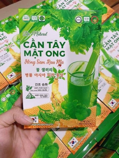 BỘT CẦN TÂY MẬT ONG-HỒNG SÂM RAU MÁ.Shop_Mp_Ngọc